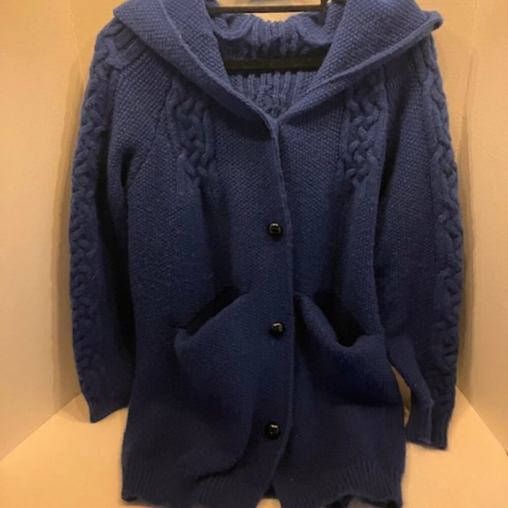 Cozy Navy Blue Sweater